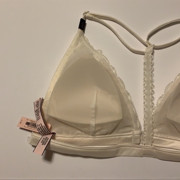 🆕 Victoria’s Secret Cream Lace Bra - Women’s Size Large - Picture 5 of 7